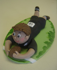 Rugby-Cake